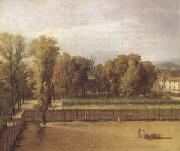 Jacques-Louis  David View of the Garden of the Luxembourg Palace (mk05) oil painting on canvas